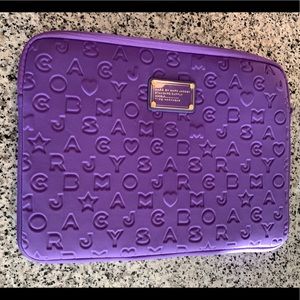 Marc by Marc Jacobs Purple 13 inch. Laptop Case